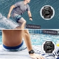 thumbnail image 3 of Men’s Digital Sports Watch Suitable for Swimming and Diving 10 ATM 330ft Waterproof with Backlight, Alarm Clock, Stopwatch, Calendar, Dual Time Display, 3 of 9