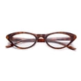 thumbnail image 3 of Designer Women Fashion Reading Glasses Cateye Round Vintage Retro Reading Glasses Cat Eyes for Women, 3 of 3