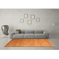 thumbnail image 3 of Ahgly Company Indoor Rectangle Abstract Orange Modern Area Rugs, 6' x 9', 3 of 4
