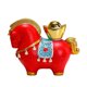 thumbnail image 1 of Figura de caballo de dibujos animados de estilo chino, estatua del año del caballo que trae riqueza, fortuna, caballo de la suerte, adorno decorativo de Feng Shui., 1 of 8
