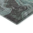 thumbnail image 3 of Addison Rugs Mayfield Premium Machine Washable Transitional Abstract Teal Rectangle Rug, 1'8" x 2'6", 3 of 6
