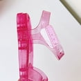 thumbnail image 5 of FSYBOA Girls Jelly Sandals, Closed Toe Princess Adjustable Strap Non-Slip Girls Beach Shoes Pink Size 2.5(Big Kids), 5 of 9