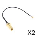 thumbnail image 1 of Cable adaptador de SMA,Cable de antena de extensión coaxial UF.,Adaptador de conector coaxial SMA de 10 cm,Cable coaxial con conector hembra UF.,Cable coaxial 2 piezas, 1 of 9