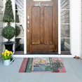 thumbnail image 5 of Yayeee Doormat for Inside 20"x32" Absorbent Low-Profile Washable Non-Slip Rubber Backed Entryway Rug, Green Window Sea, 5 of 8