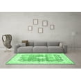 thumbnail image 3 of Ahgly Company Indoor Rectangle Persian Emerald Green Traditional Area Rugs, 8' x 10', 3 of 4
