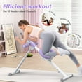 thumbnail image 2 of UPGO Foldable Ab Machine for Home, Adjustable Core Trainer Fitness Equipment for Body Shaping with LCD Display, 2 of 10