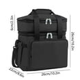 thumbnail image 3 of HOZVOMI 18L Extra Large Expandable Insulated Cooler Lunch Box - Leakproof Heavy Duty Lunch Bag with Multi Pocket Design for Work, Picnics, and Travel, 3 of 6