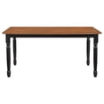 thumbnail image 4 of Hollyoak 5-piece Rectangular Dining Set Walnut and Black, 4 of 13