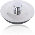 thumbnail image 1 of 42-45mm Stainless Steel Drain Plug for Bathtub, Sink, Kitchen & Bathroom, 1 of 5