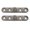 Nickel color, variant on Pack Of 2 Folding Door Hinges with rusts Finish Heavy Duty Door Hinges Simple Installs for Furniture & Decors