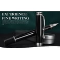 thumbnail image 6 of STONEGO 0.38mm Extra Fine Nib Fountain Pen - Sleek Black Metal Calligraphy Writing Pen, Ideal for Precision Writing, Professional Use, and Gift Giving, 6 of 8