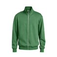thumbnail image 6 of IAJDKMEK Men's Full Zip Long Sleeve Sweatshirt - Stand Collar Loose Fit, this Zip Up Jacket for Men and Long Sleeve Shirt for Fall,Green M, 6 of 7