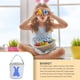 thumbnail image 4 of Toystoory Bolsa de conejito Cesta de Pascua resistente al desgaste Cubos de vacaciones Suministros para niños Patrones surtidos Bolsas con asa Almacenamiento y organización del hogar cola azul, 4 of 6
