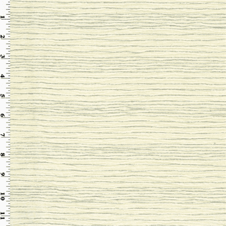 Crushed Chenille - Designer Dove White Crush Pleated Chenille Home Decorating Fabric, Fabric By the Yard