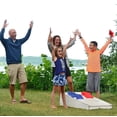 thumbnail image 4 of TOYSHARING Cornhole Bags Set Regulation: Professional Corn Hole Bean Beanbags Game(blue&red), 4 of 5