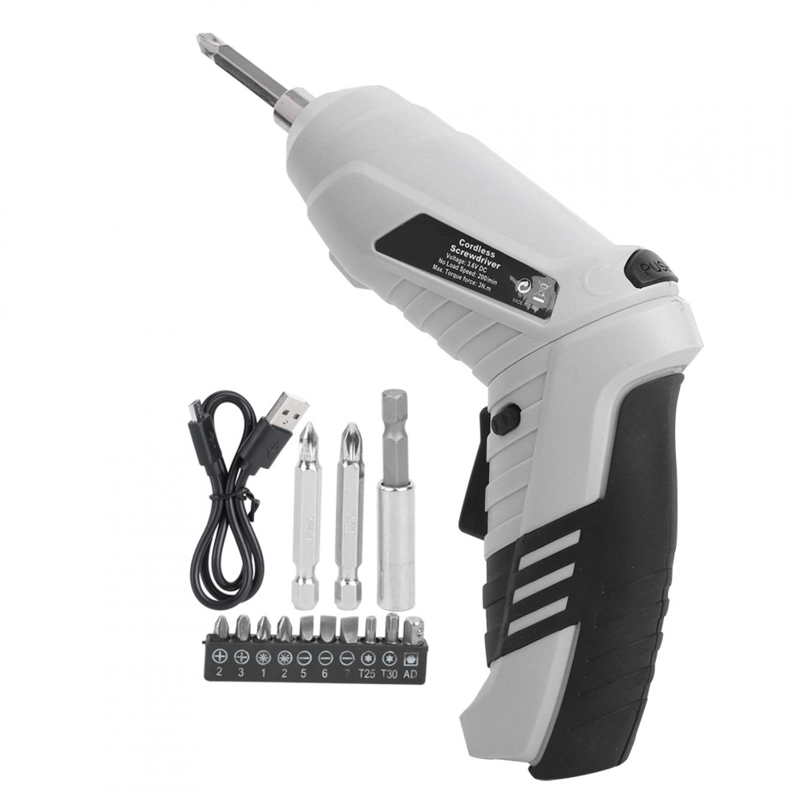 Kritne LED Cordless Battery Screwdriver Kit, Screwdriver Drill