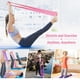 thumbnail image 2 of 3pcs Resistance Bands Set with Door Anchor and Carry Bag Elastic Exercise Workout Bands for Women Men Fitness Strength Training Yoga Pilates, 2 of 5