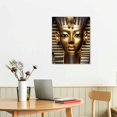 thumbnail image 2 of Nawypu  Mask of Tutankhamun Poster Reproduction Egyptian Pharaohs Wall Art Canvas Print Canvas Painting Wall Art Poster for Bedroom Living Room Decor, 2 of 4