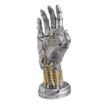 thumbnail image 4 of Estatua de mano robótica, adorno de mesa, artesanía, soporte para mando de juegos, escultura para oficina, chimenea, regalo de inauguración de la casa S, 4 of 8