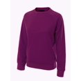 thumbnail image 3 of MixMatchy Women's Soft and Comfy Basic Pullover Crewneck Fleece Sweatshirt, 3 of 4