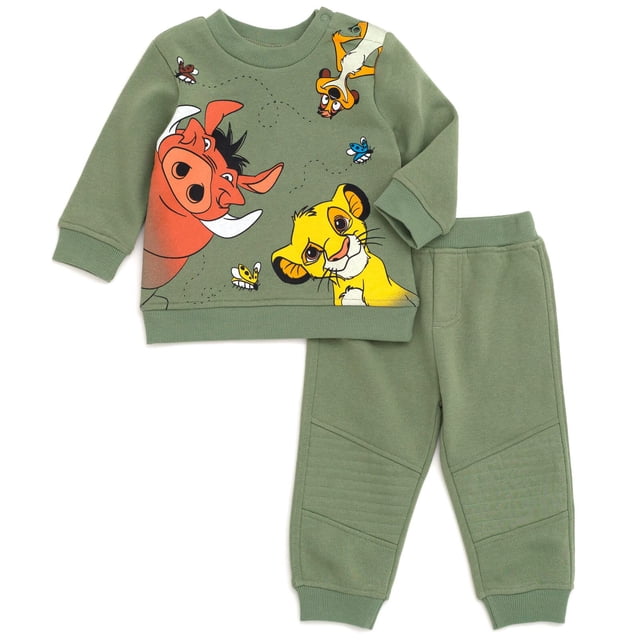 Set de disfraz del rey león de Disney Pumba Timon Simba para bebé