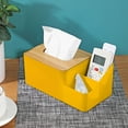 thumbnail image 7 of Clearance! Under $10 Multifunctional Desktop Tissue Box Simple Household Wooden Cover Paper Box with Compartmental Remote Control Stationery Tissue Sto, 7 of 7