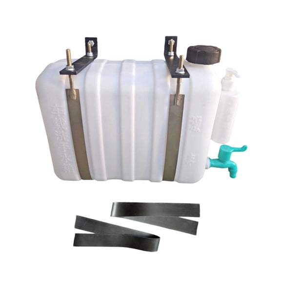 Tanque de agua para lavado de manos de camiones Tanque de lavado de manos portátil de gran capacidad para uso general 46 cm x 16 cm x 29 cm