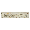 thumbnail image 2 of VHC Brands Spring in Bloom Hello Springtime w/Flowers MDF Wall Sign 3x14, Spring Decor, Home Decorations for Wall or Door, Spring and Easter Hanging Decoration, 2 of 4
