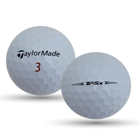 Mulligan - 24 Taylormade TP5x 5A Recycled Used Golf Balls, White