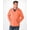 Mandarin Heahte, variant on BM5301 Men's Fleece Baja Pullover-Oxford Heather-XL
