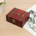 thumbnail image 3 of linyes Vintage Wooden Storage Box Jewelry Box Creative Home Decoration Box, 3 of 10