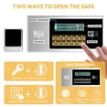 thumbnail image 4 of Dextrus Fire Resistant Home Safe with Digital Keypad, 27.16" x 20.47" x 16.14", Black, 4 of 9