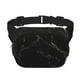 thumbnail image 1 of Fotbe Black Marble Texture Abstract Cangurera Cuadrada con Estampado de Doble Capa, Bolsa de Cintura Ajustable Mini para Hombres y Mujeres, 1 of 9