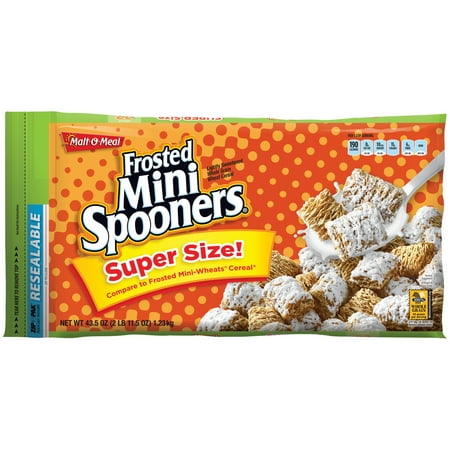Malt-O-Meal�� Frosted Mini Spooners�� Cereal 43.5 oz. ZIP-PAK��