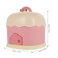 thumbnail image 2 of unbranded Hucha Rosa Con De Casa Y Material Duradero PP Para Diario, 2 of 6