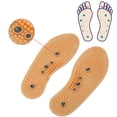 thumbnail image 3 of Plantillas De Masaje Magnéticas, Cómodas Almohadillas De Plástico Para Pies Con Terapia De Acupresión Para La Circulación Sanguínea Y Alivio De La Fatiga, Tamaño Ajustable, 3 of 7