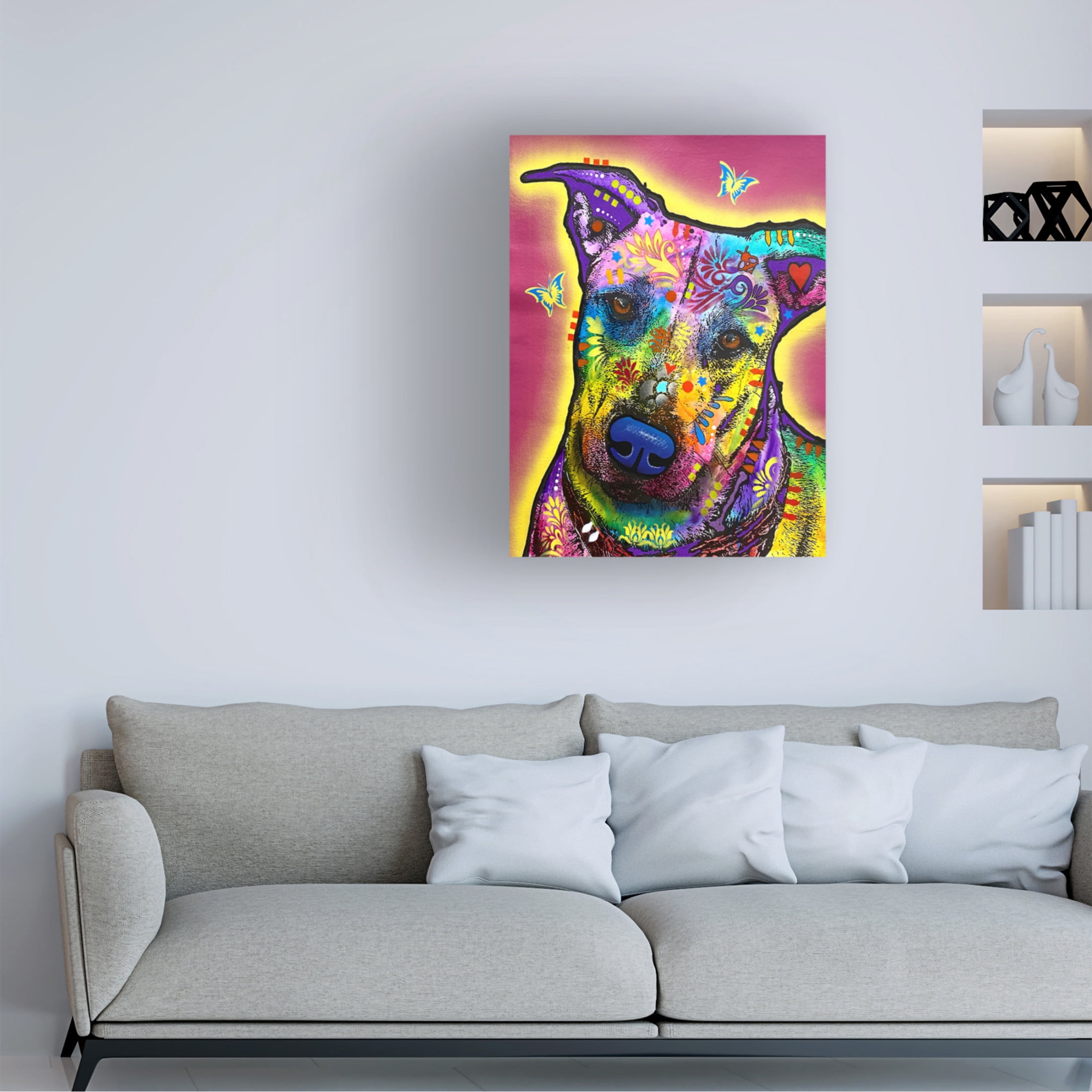 Canvas Wall Art - Dean Russo 'I Am Managing' Wall Art for Living Room, Bedroom, or Office Décor by Trademark Fine Art - 18 x 24 Inches