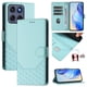 thumbnail image 2 of For Motorola Edge 60 Fusion 5G Case Imprinted Honeycomb RFID Blocking Leather Phone Cover with Strap, 2 of 5