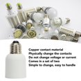 thumbnail image 4 of 2pcs E27 to E40 Light Socket Adapter Professional Heat Resistance Prevents Burning LED Bulb Base Adapter 110240V, 4 of 5