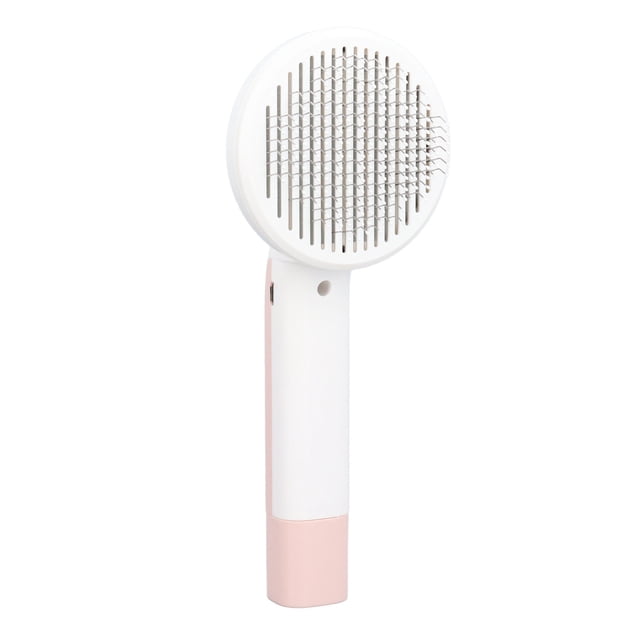 Cepillo Para Mascotas, 2 En 1, Desenredante, Autolimpiante, Flotante, Peine De Aseo Con Molinillo De Uñas, Cepillo De Aseo Para Gatos, Herramienta De Depilación, Agarre Cómodo