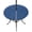 Navy Blue, variant on Round Outdoor Tablecloth with Umbrella Hole and Zipper, Navy Blue Tablecloth with Elastic Waterproof, Vintage Country Monochrome Farmhouse Patio Table Covers for 31" - 35" Picnic Pool Tables