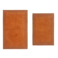 thumbnail image 2 of Home Weavers Luxury Collection 100% Cotton Reversible Bathroom Rug Set Machine Washable Bathroom Rug-17"x24", Bath Rug- 21"x34", Terracotta Color 2 Piece Bath Rug set, 2 of 7