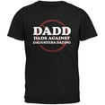thumbnail image 1 of Fête des Pères Papa Papas contre Filles Rendez-Vous Noir T-Shirt pour Adulte, 1 of 1