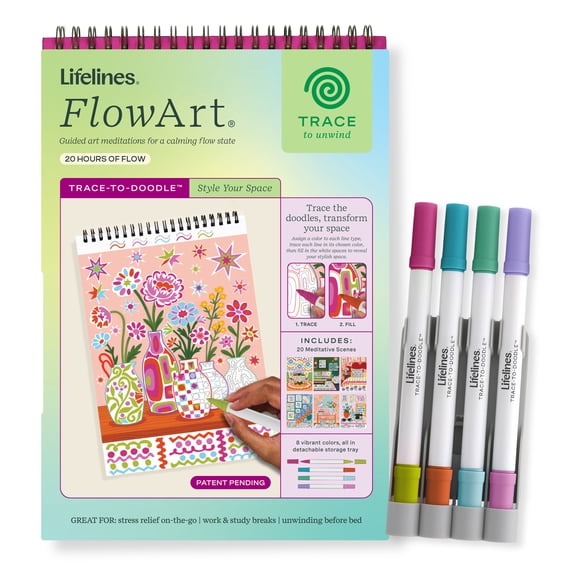 Lifelines FlowArt: Trace-To-Doodle, Style Your Space