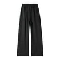 thumbnail image 3 of hotojiny Mens Baggy Sweatpants Big and Tall Wide Leg Lounge Sweat Pants Comfort Fit Elastic Waist Open Bottom Casual Pants M-5XL, 3 of 6