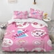 thumbnail image 4 of Disney-juego de ropa de cama de dibujos animados para niños y niñas, edredón de dibujos animados de Marie Cat, tamaño Queen y King, Kawaii, funda de almohada, regalo, 4 of 5