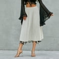 thumbnail image 2 of xiaxaixu Robe Longue pour Femmes, Été Printemps Décontractée Fête Florale Jupe en Tulle Superposée, 2 of 10