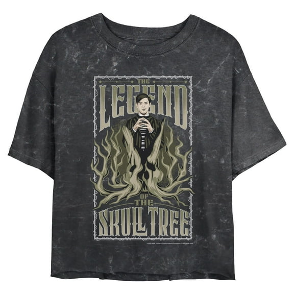 Juniors Wednesday Pugsley Addams the Legend Poster T Shirt