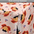thumbnail image 4 of Floral Dog Crate Cover, Colorful Flower Petals Meadow Flourish Fragrance Bouquets Shabby Revival, Easy to Use Pet Kennel Cover Small Dogs Puppies Kittens, 7 Sizes, Rose Apricot and Red, by Ambesonne, 4 of 6