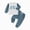 outfits001-Blue, variant on NOLDARES Fall Winter Toddler Boy Outfits 2Pcs Long Sleeve Graphic Round Neck Pullover Top Elastic Waist Joggers Soft Clothes Set Size:18-24 M,Blue